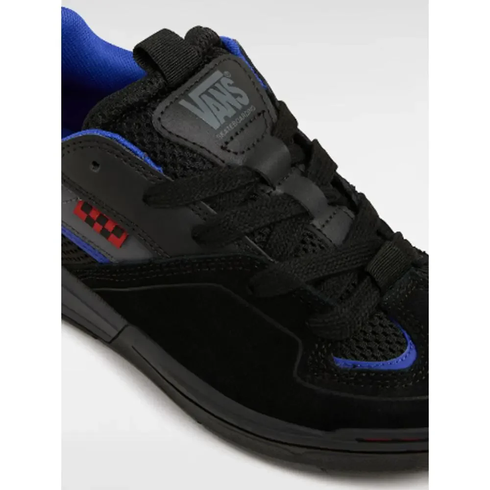 Vans Skate Mixxa Shoe Black Blue Women Size 9 New With Box